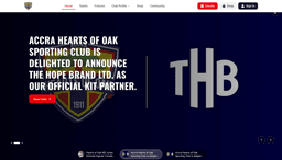 Accra Hearts of Oak SC Website